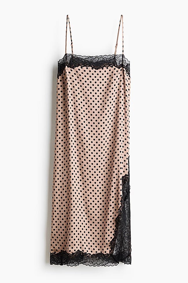 Vestido estampado de Zara (34,95 euros)