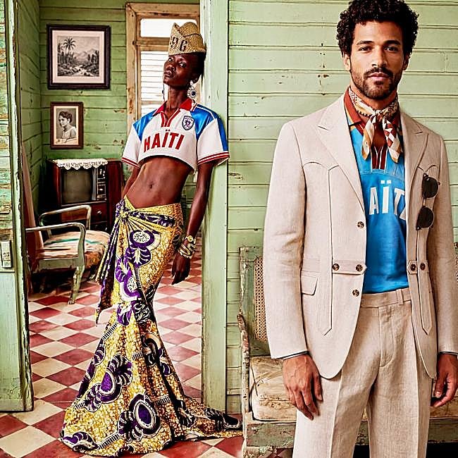 La campaña de moda de Stella Jean.