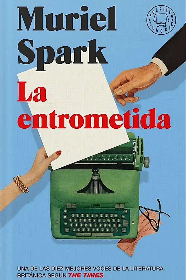 Portada de La entrometida, la novela de Muriel Spark.