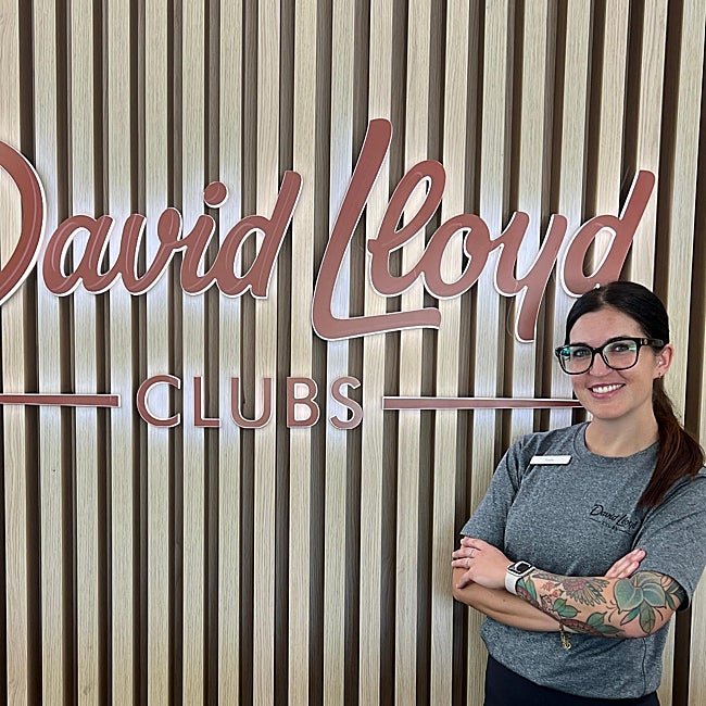 Paula Floristán, entrenadora en David Lloyd Clubs.