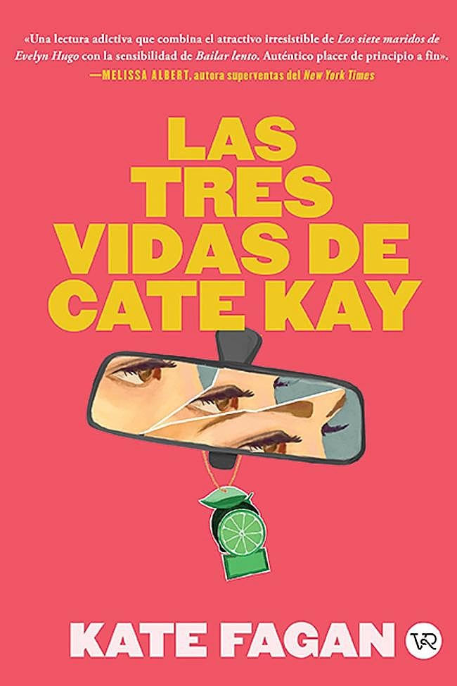 Portada de Las tres vidas de Cate Kay, la novela de Kate Fagan.