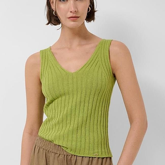 Top verde peridoto de Roberto Verino, 75 euros.
