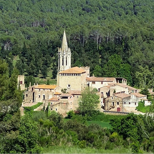 Este pueblo del Gironès fue testigo de la boda de Gala y Dalí.