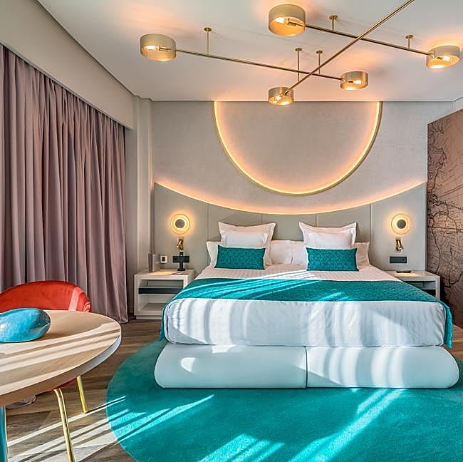 Una de las habitaciones del Barceló Sevilla Renacimiento, el emplazamiento ideal para disfrutar de un buen descanso en nuestro viaje a Sevilla.