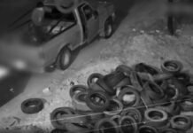 Arrojo ilegal de neumáticos: multan con 8 millones de pesos, secuestran el vehículo e inician causa penal a dos personas por contaminación en Villa El Libertador