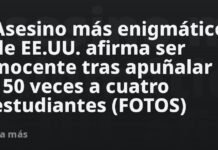 Asesino más enigmático de EE.UU. afirma ser inocente tras apuñalar 150 veces a cuatro estudiantes (FOTOS)