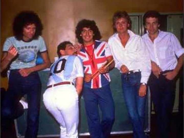 Diego, con Queen. 