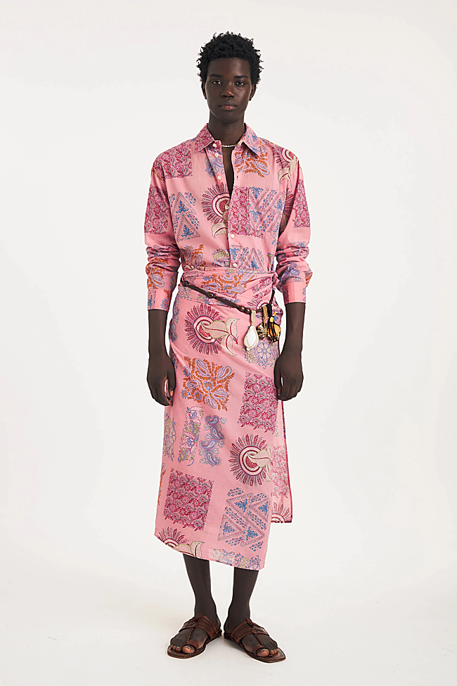 El look con pareo de Antik Batik.