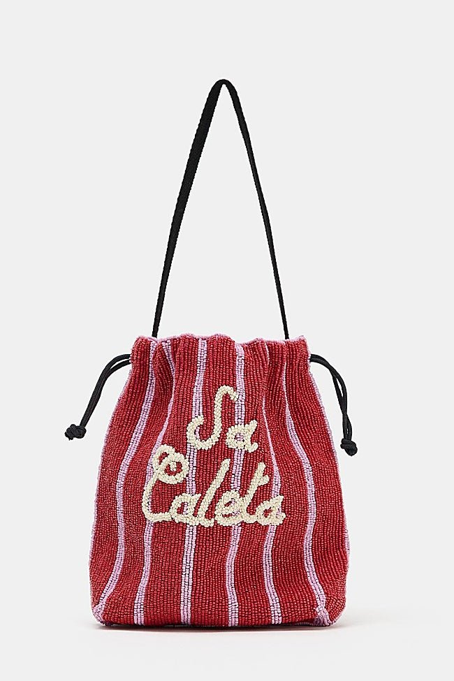 Bolso con abalorios de Zara (39,95 euros)