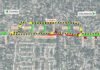 Nuevo redireccionamiento de tránsito por el avance de obra en Av. Bodereau