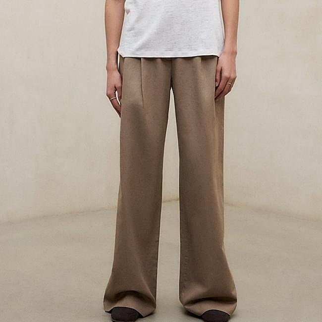 Pantalón de lino de Ecoalf, 77,94 euros.