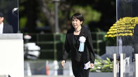 Primera ministra de Japón evita mencionar a EE.UU. en el aniversario del bombardeo de Nagasaki