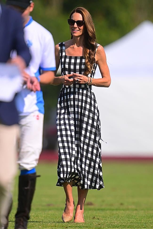 Kate Middleton en el polo.