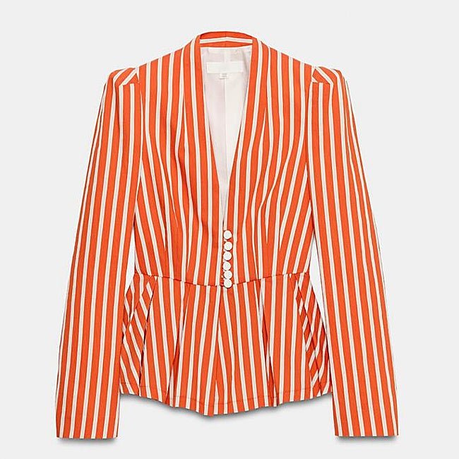 Chaqueta naranja de Zara (45,95 euros)