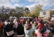 La Cumbre Barrial recolectó una cifra récord de residuos en la Plaza Jerónimo del Barco