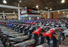 La venta de motos superó a la de autos por primera vez en Argentina