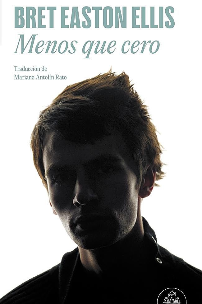 Portada de la novela de Bret Easton Ellis, Menos que cero.