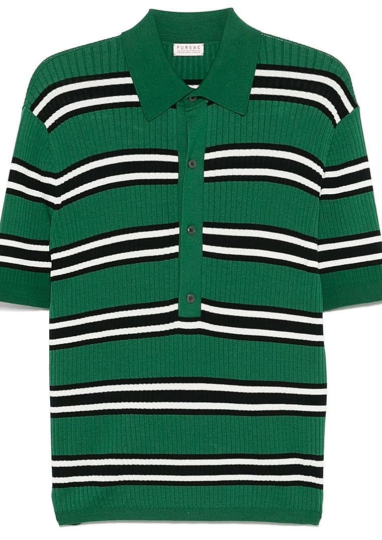 Imagen - Polo verde con rayas, de FURSAC (278 euros).