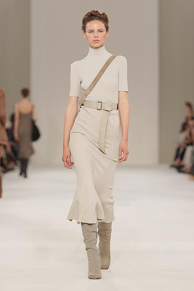 Look del desfile de Max Mara durante la Semana de la Moda de Milán.