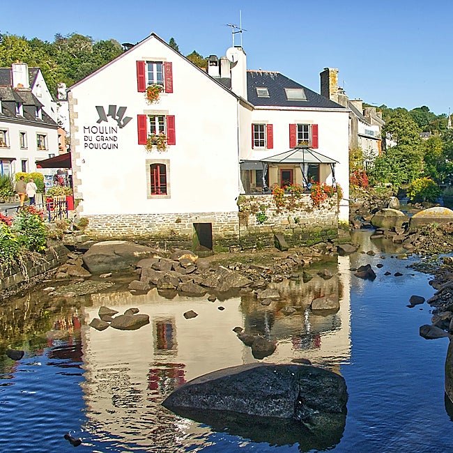 El Moulin du Grand Poulguin es hoy un restaurante.