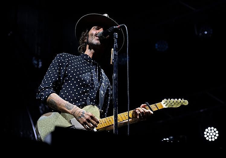 Leiva en el primer concierto del fin de gira del Tour Gigante en Madrid