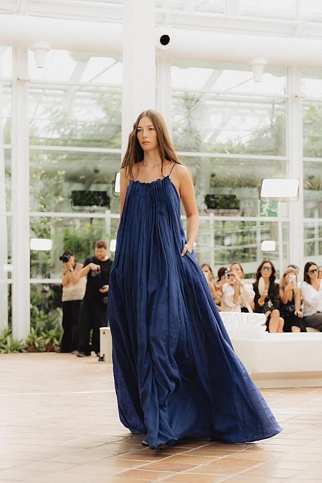 Look de SIMORRA en Mercedes-Benz Fashion Week Madrid.