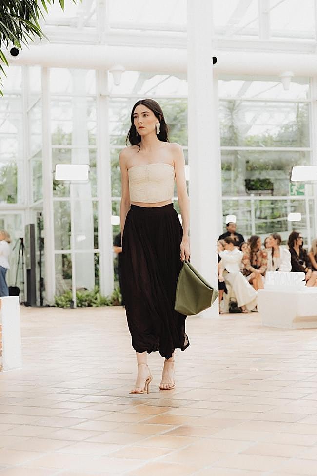 Look de SIMORRA en Mercedes-Benz Fashion Week Madrid.