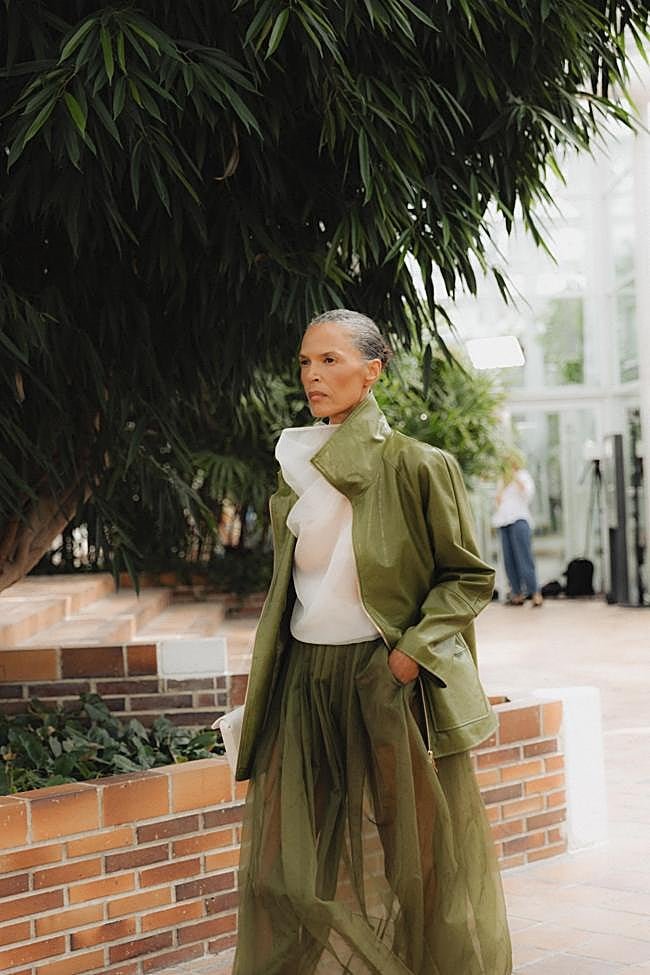 Look de SIMORRA en Mercedes-Benz Fashion Week Madrid.