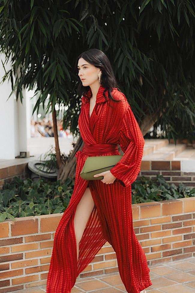Look de SIMORRA en Mercedes-Benz Fashion Week Madrid.