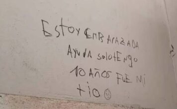 Una pintada en una escuela de Rawson activó una investigación por el presunto abuso de una niña de 10 años