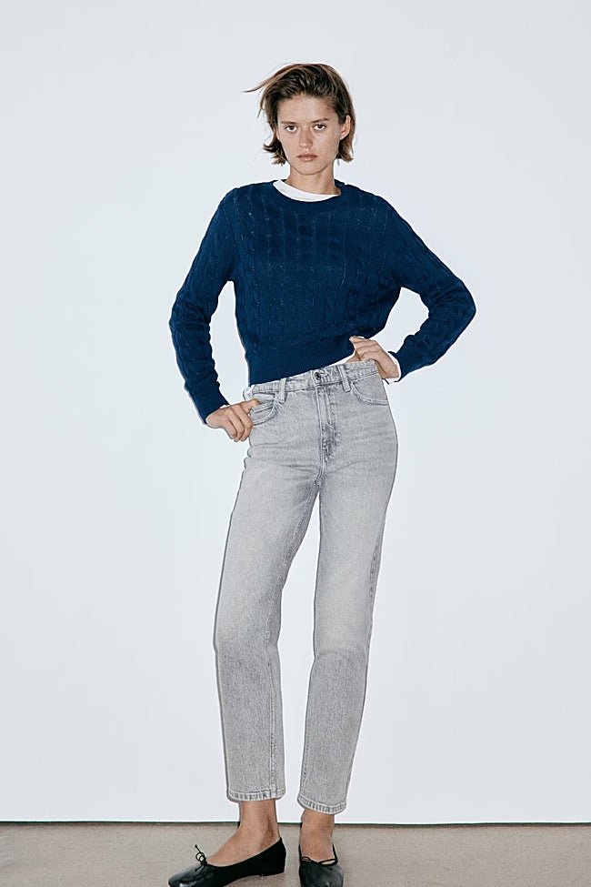 Pantalones grises de Mango (29,95 euros)