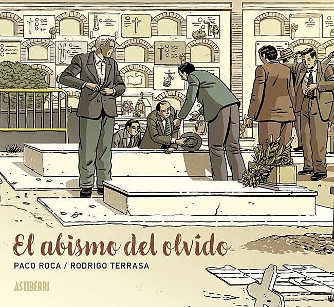 Fragmento de la portada de El abismo del olvido, de Paco Roca y Rodrigo Terrasa.