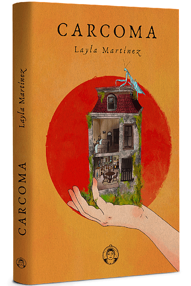 Portada de Carcoma, la novela de Layla Martínez.