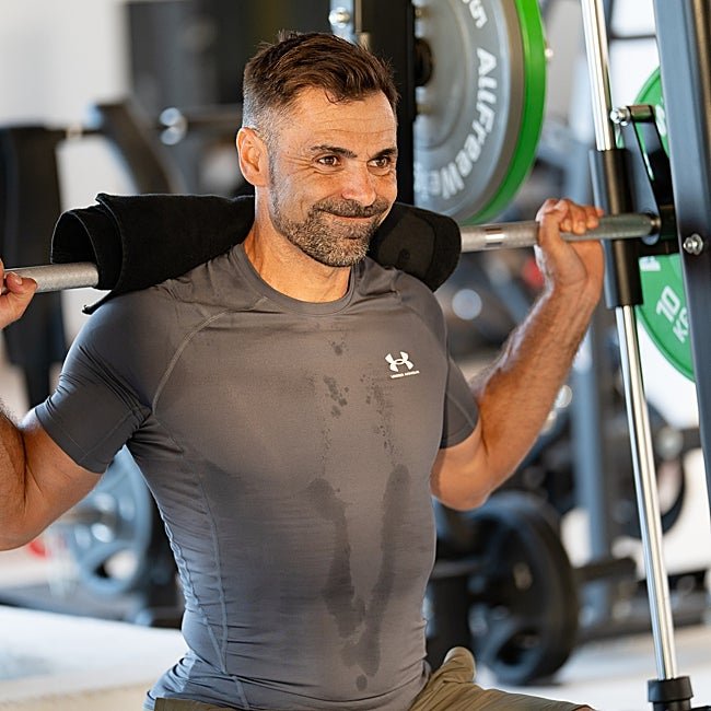 José Ruiz en uno de sus entrenamientos.
