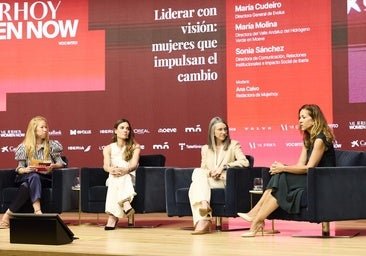 María Cudeiro, María Molina y Sonia Sánchez, sobre el liderazgo de las mujeres: «Tenemos que ayudarles a romper barreras»